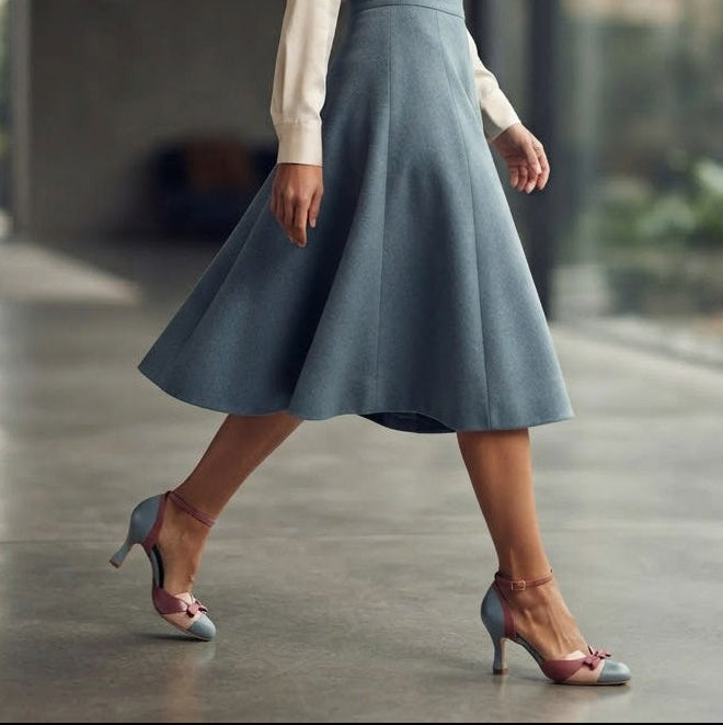 Zapatos "Retro Charm" con Lazo