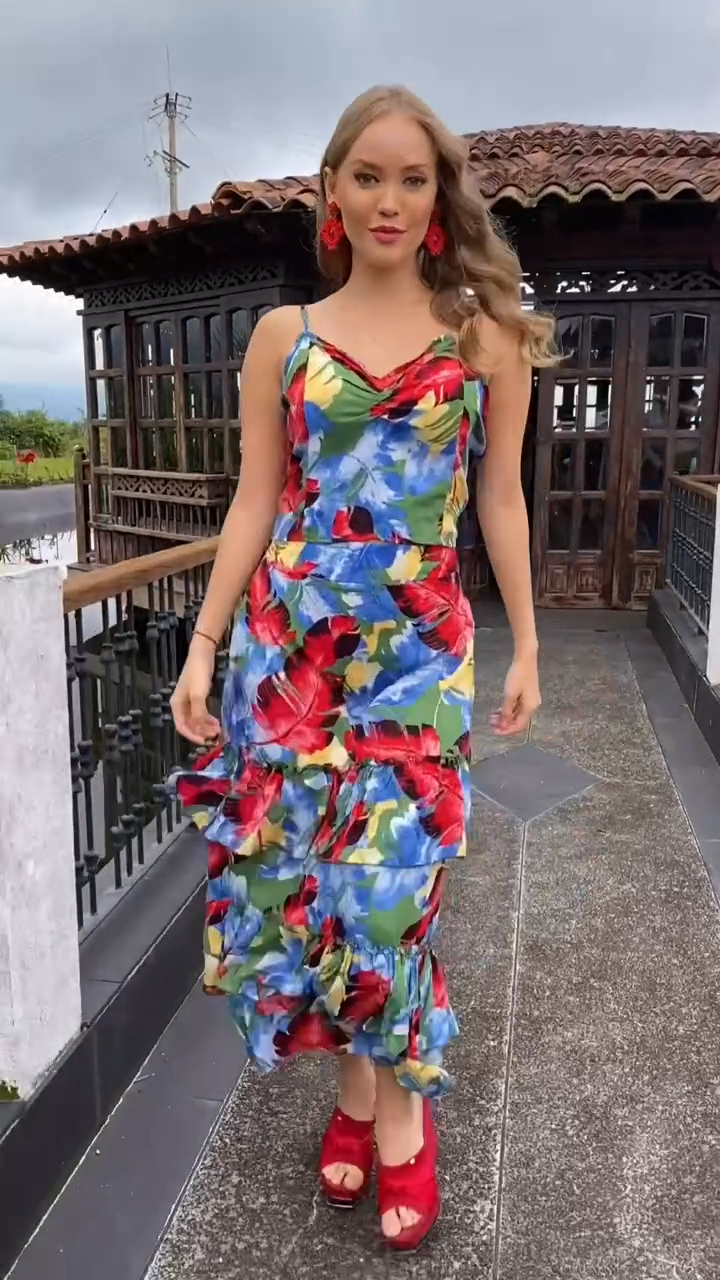 Vestido Maxi Marbella Tropical